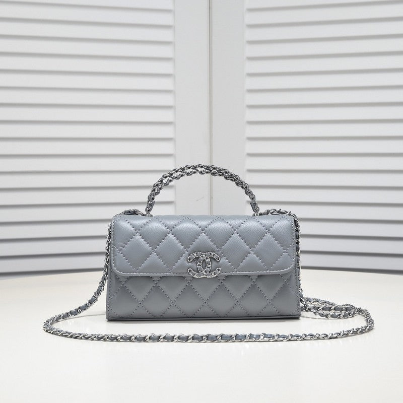 LCP01 Leather shoulder bag 19-10-4.5CM Bags