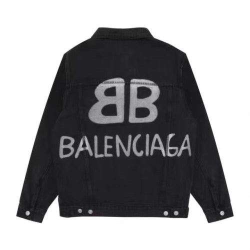 BAC100  New high-quality spring and autumn men'sand women’s jacket denim jacket clothes
