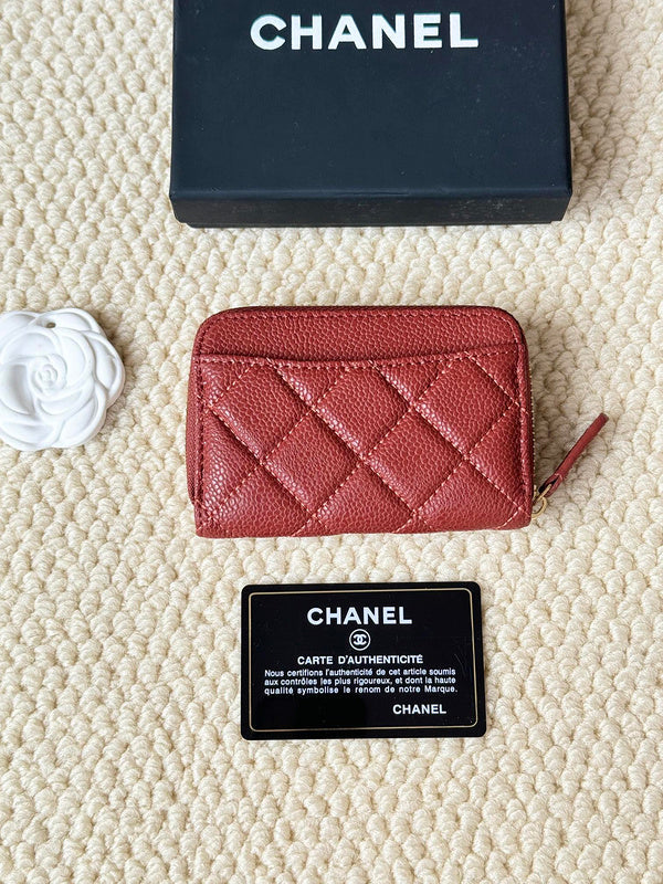 LCP28 Wallet Bag 10-9CM Leather bags with box