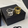 J117  New titanium steel ring jewelry